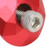 Bicycle Headset Expander Stem Top Cap, Aluminum Alloy, Red view 4