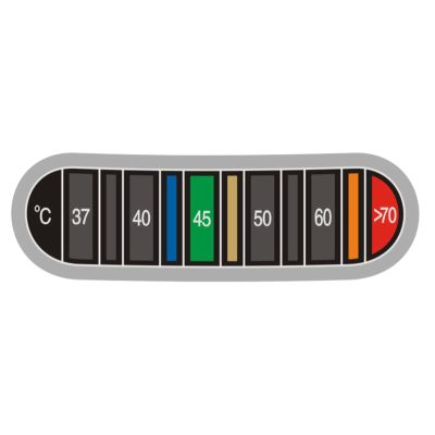 Self-Adhesive Water Bottle Thermometers