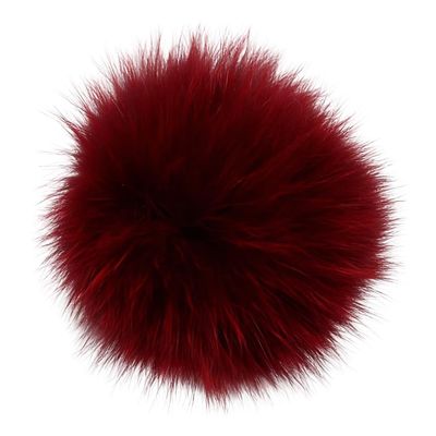 Ayuduots 3.54-Inch Faux Fur Pom Pom with Elastic Loop