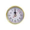 Whychstore Quartz Clock Insert, Silent Movement with Arabic Numerals and Gold Rim for DIY Repair Replacement, 65 mm/80 mm/90 mm/105 mm/110 mm view 4