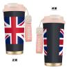 Stainless Steel Coffee Tumbler with British Flag view 3