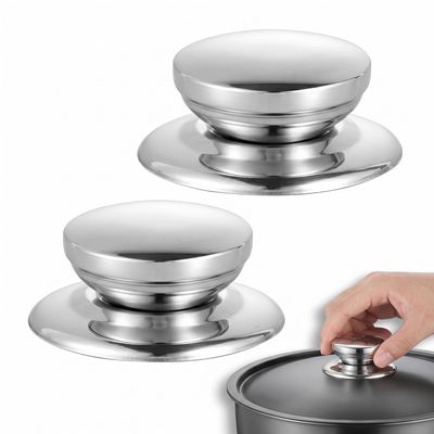 HAPZUR Universal Pot Lid Knobs, 2-Pack
