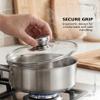 HAPZUR Universal Pot Lid Knobs, 2-Pack view 2