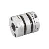 BKGWCSOR GL D32 L41 Double-Diaphragm Coupling Disc, 5–14 mm Bore, Elastic Torsional Flexibility, Quick-Release, Cheerfully (Size: 9 × 12) view 2