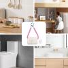 Beaded Wall-Mounted Toilet Paper Holder view 4