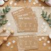 25 Baby Shower Guessing Game Cards view 3