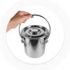 CANIGHT 3L Stainless Steel Storage Bucket with Airtight Lid view 4