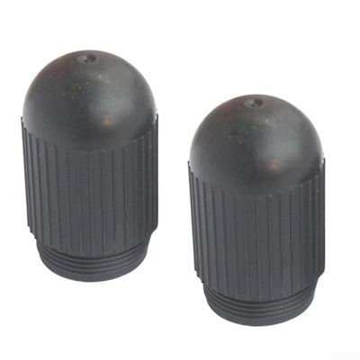 Bicycle Seatpost Pump Lower Cap for DAHON P8/SP8/P18 083, ABS Plastic, Black, 2-Pack