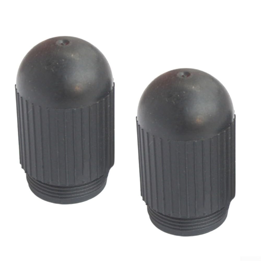 Bicycle Seatpost Pump Lower Cap for DAHON P8/SP8/P18 083, ABS Plastic, Black, 2-Pack