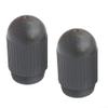 Bicycle Seatpost Pump Lower Cap for DAHON P8/SP8/P18 083, ABS Plastic, Black, 2-Pack view 1