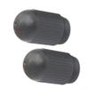Bicycle Seatpost Pump Lower Cap for DAHON P8/SP8/P18 083, ABS Plastic, Black, 2-Pack view 2