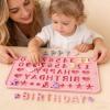 2-Piece Silicone Letter Mold Set with Pipettes view 3