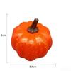 1 x Plastic Pumpkin Decoration, Orange, 8 cm view 2