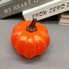 1 x Plastic Pumpkin Decoration, Orange, 8 cm view 3