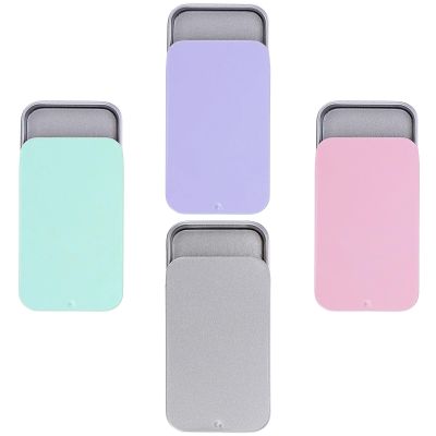 FRCTLNKG 4Pcs Small Metal Box Set