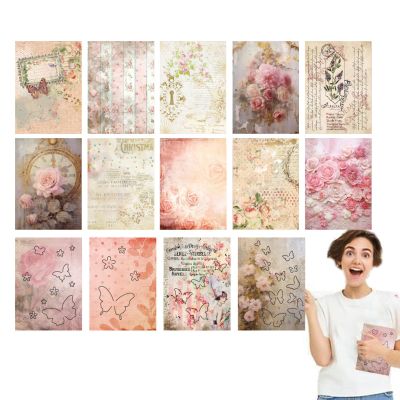 Scrapbooking Set with 3D Butterfly Decoration