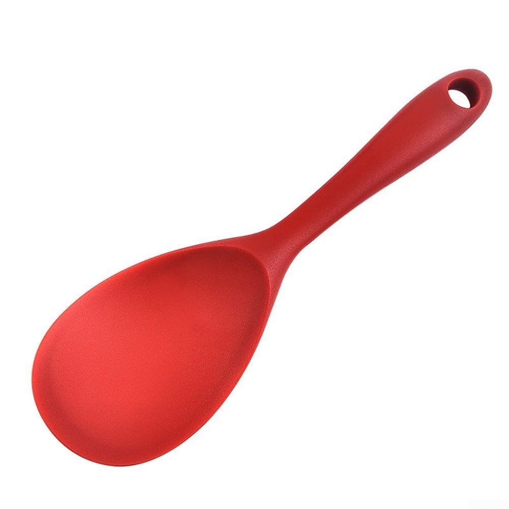 Non-Stick Silicone Spoon with Long Handle
