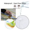 WKAIYUAN Waterproof Outdoor Picnic Mat, Foldable Plaid Camping and Beach Blanket view 4