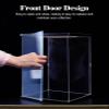 Transparent LED Display Case, Open Front, Stackable, 45 x 45 x 45 cm view 3