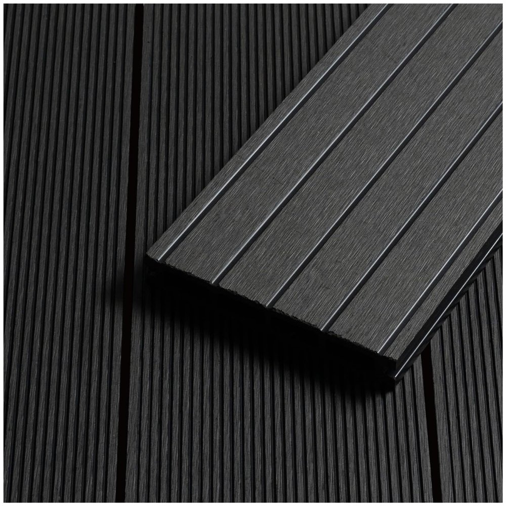 HORI Antigua WPC Decking Complete Set, Anthracite, 7 m²