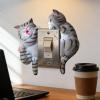 Removable Cat Light Stickers - 2-Piece Set view 3