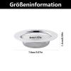 2-Pack Stainless Steel Drain Strainer view 2