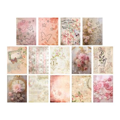 3D Butterfly Scrapbook Paper Set