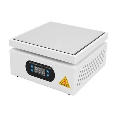 KiwiHood 700W 220V Electric LT Hot Plate with Microcomputer, 200 x 200 mm Heating Surface, Adjustable up to 400°C, Digital Display, for Soldering, PCB Repair, Shrink Film Packaging, Laboratory