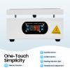 KiwiHood 700W 220V Electric LT Hot Plate with Microcomputer, 200 x 200 mm Heating Surface, Adjustable up to 400°C, Digital Display, for Soldering, PCB Repair, Shrink Film Packaging, Laboratory view 2