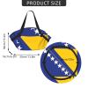 CNTDBU Bosnia and Herzegovina Flag 2-in-1 Picnic Blanket view 4