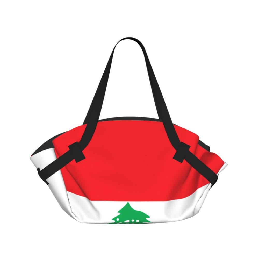 CNTDBU 2-in-1 Picnic Blanket with Lebanese Flag Design