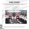 Cute Snowboard Snowman Print Banner for Home and Outdoor Party Decor view 3