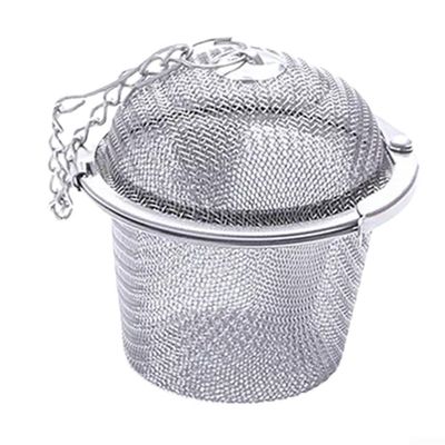 Stainless Steel Tea Infuser with Enhanced Mesh Cover