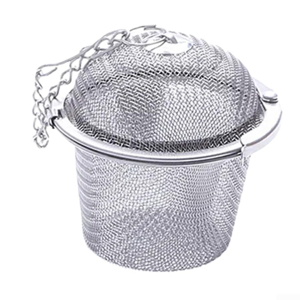 Stainless Steel Tea Infuser with Enhanced Mesh Cover