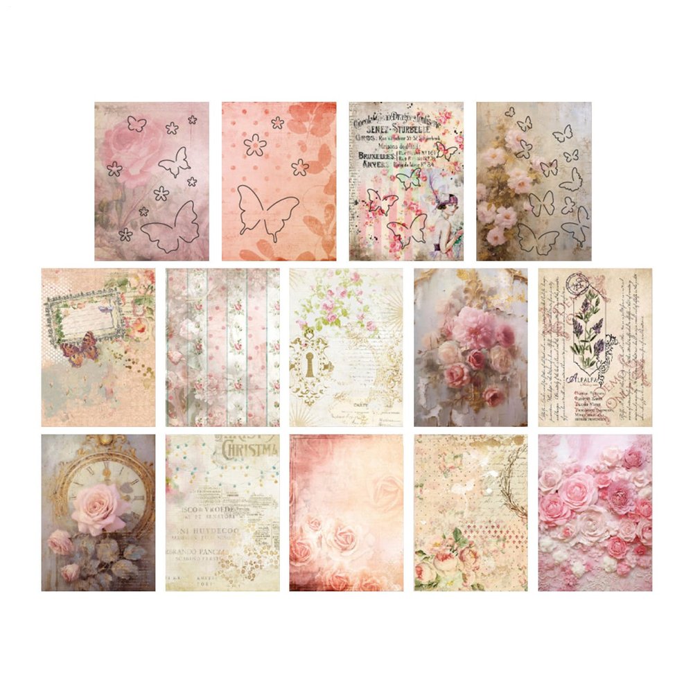 Jingmiger Vintage Scrapbooking Kit
