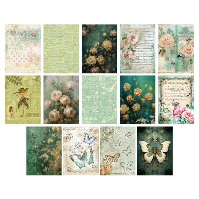 Scrapbook Paper with 3D Butterfly Design