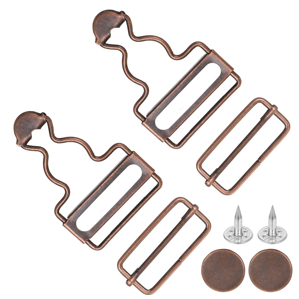 2 Sets Dungaree Clips