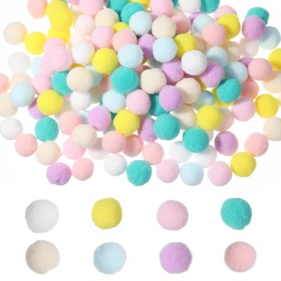200 Pack Craft Pompons 2 cm