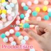 200 Pack Craft Pompons 2 cm view 2