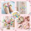 200 Pack Craft Pompons 2 cm view 4