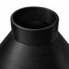 MKK Flow-Optimized Eccentric Ventilation Pipe Reducer, Black (160–150 mm) view 2