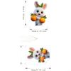 Minhe Playful Rabbit Illustration Switch Sticker view 2