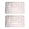 Qomcsrl 2X Stainless Steel 27 Patterns Marking Tool view 1