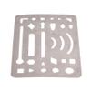 Qomcsrl 2X Stainless Steel 27 Patterns Marking Tool view 2