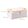 DECHOUS Large PVC Blanket & Bedding Storage Bag with Zipper view 2