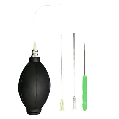 Duvcoywae Easy Egg Blower Set with Pump and Drill