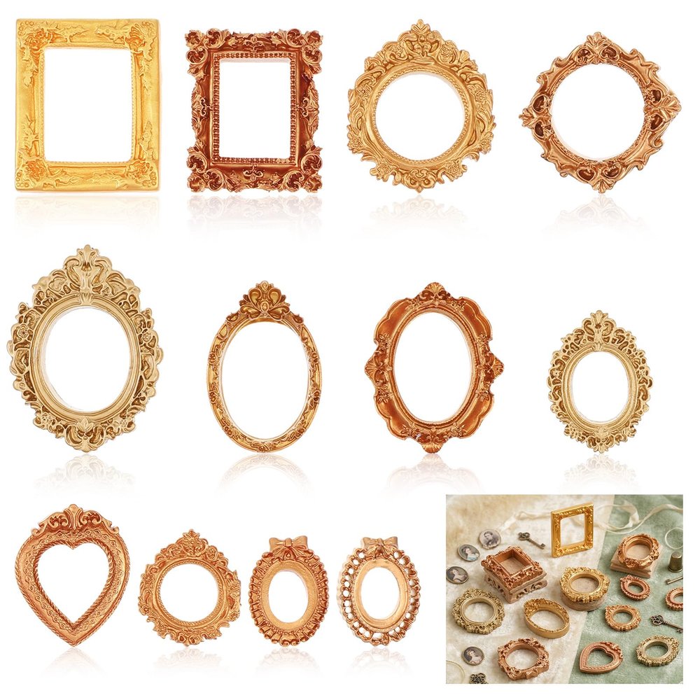 XLIUAX 12-Piece Mini Picture Frame Set