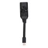 Plyisty USB Sound Card, 7.1 Surround Sound Adapter, External Stereo Audio 3.5mm Jack Converter with Volume Control and Microphone Mute for PC, Laptop and Desktop view 1