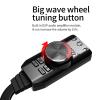 Plyisty USB Sound Card, 7.1 Surround Sound Adapter, External Stereo Audio 3.5mm Jack Converter with Volume Control and Microphone Mute for PC, Laptop and Desktop view 3