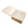 Lightweight Portable Sewing Basket Organizer with Removable Tray view 4